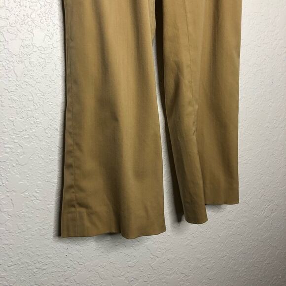 Escada golden tan wool blend trouser pants - Picture 4 of 15